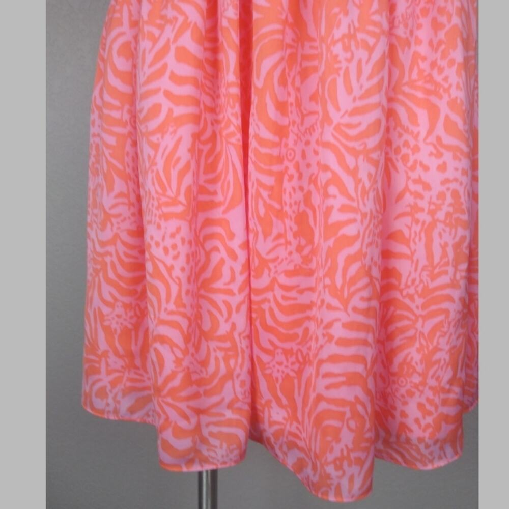 Lilly Pulitzer for Target 'Giraffing Me Crazy Flounce' Flounce Dress Size Small - Picture 11 of 16